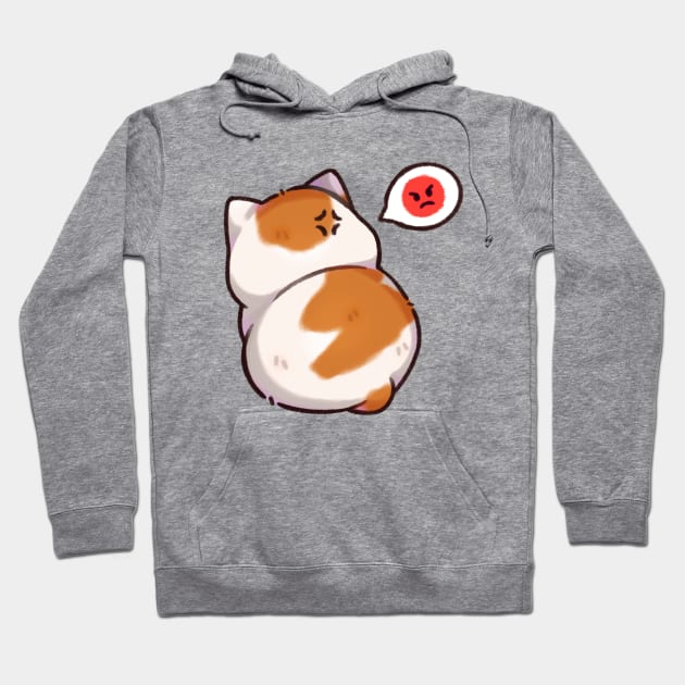 Angry Kitty Hoodie by Riacchie Illustrations